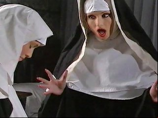 Sex3 Porno - Horny Nuns Have A Lesbian Scebe With Sex Toys